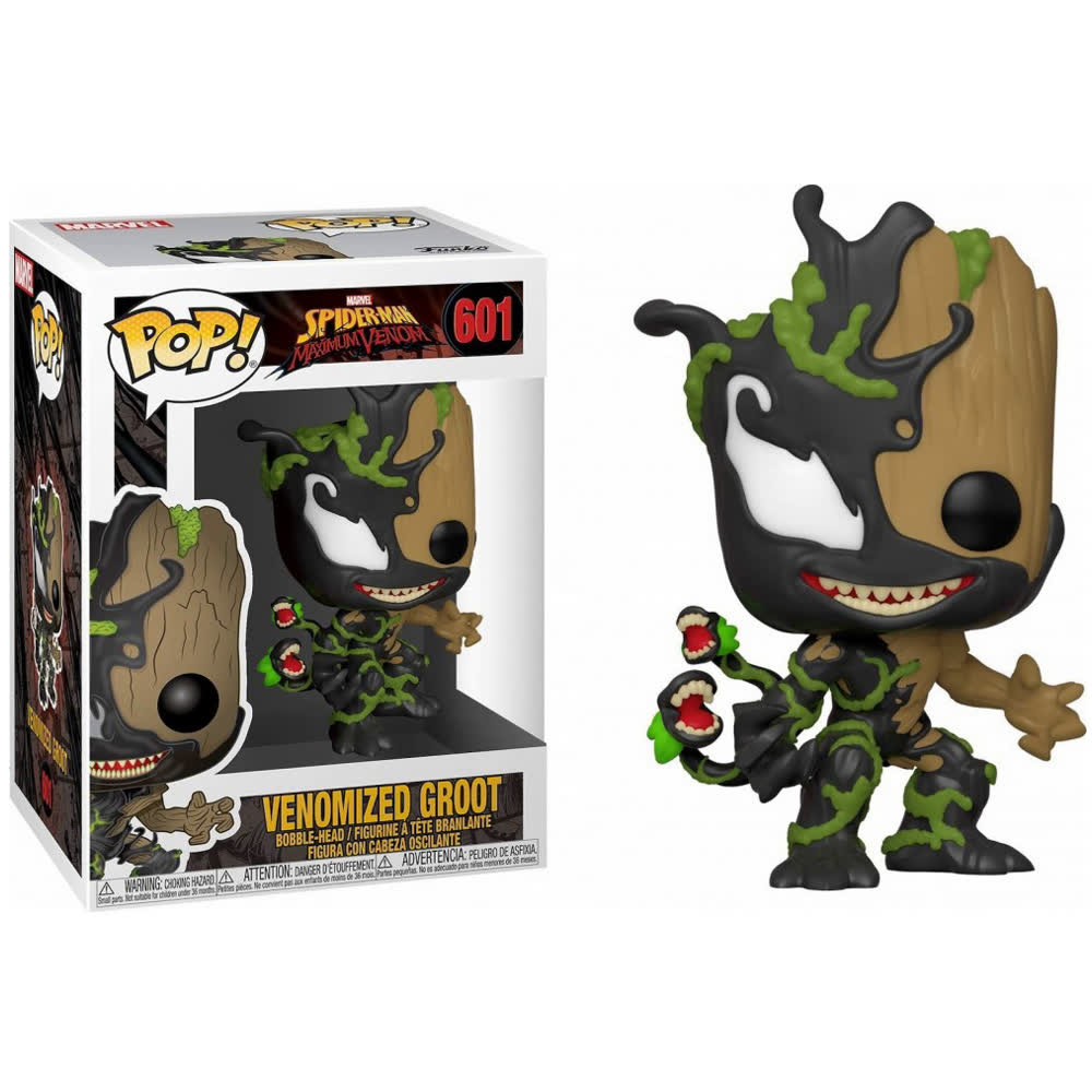 Фигурка Funko Pop! Marvel: Spider-Man Maximum Venom - Venomized Groot (601)