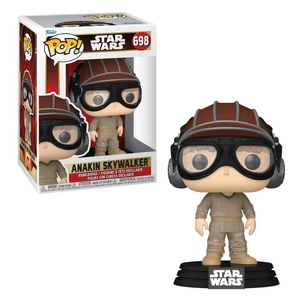 Фигурка Funko Pop! Star Wars EP1 The Phantom Menace Anniversary - Anakin with Helmet (698)