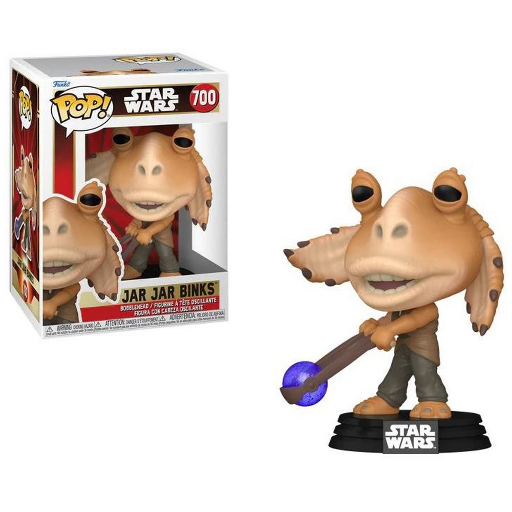 Фигурка Funko Pop! Star Wars EP1 The Phantom Menace Anniversary-Jar Jar Binks with Booma Balls (700)