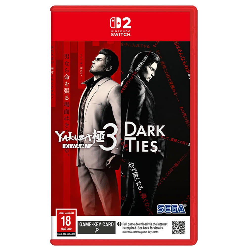 Yakuza Kiwami 3 & Dark Ties (Game-Key Card) [Switch 2, русские субтитры]