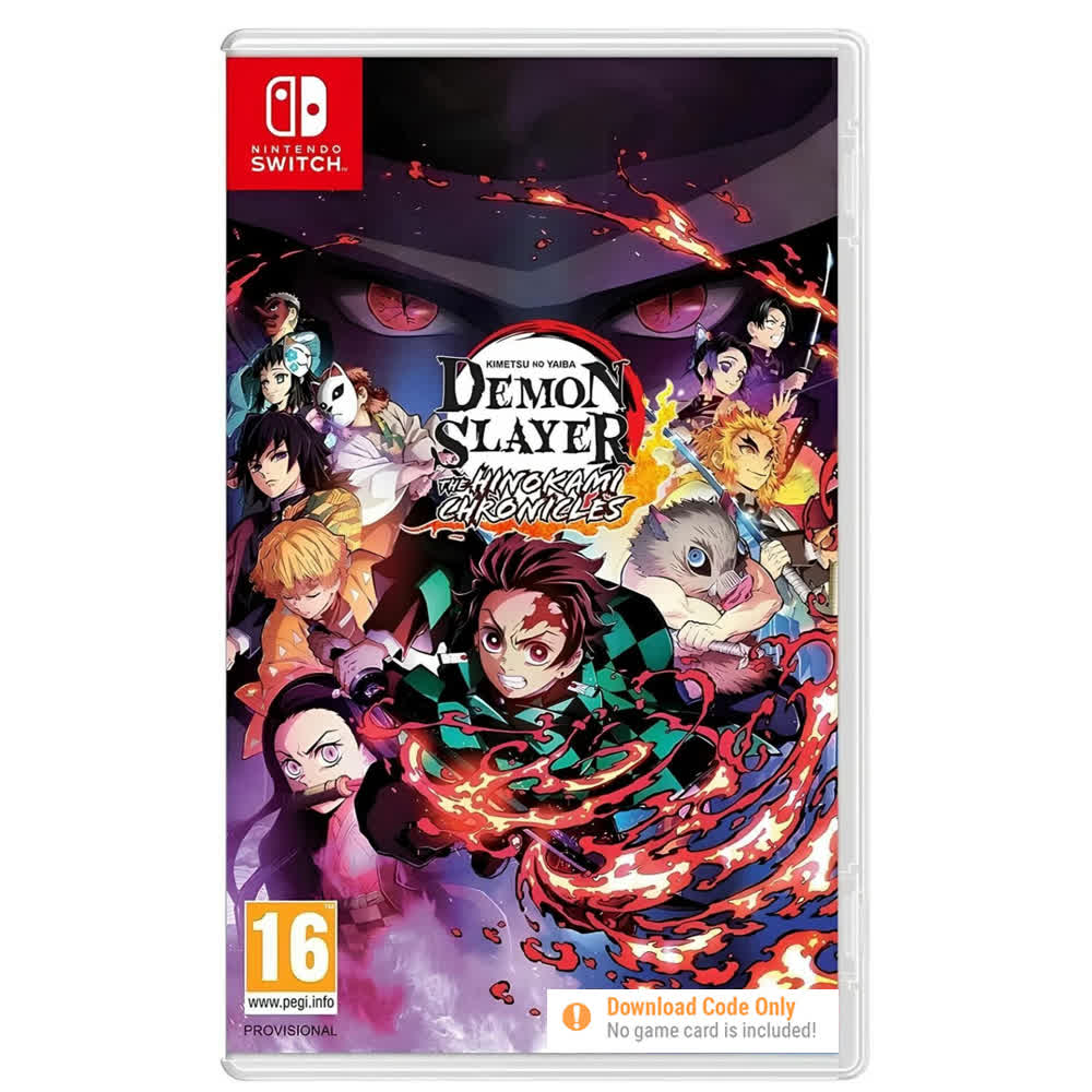 Demon Slayer -Kimetsu no Yaiba- The Hinokami Chronicles (Code) [Nintendo Switch, английская версия]