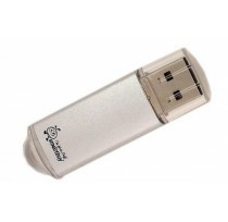 USB 3.0  128GB  Smart Buy  V-Cut  серебро