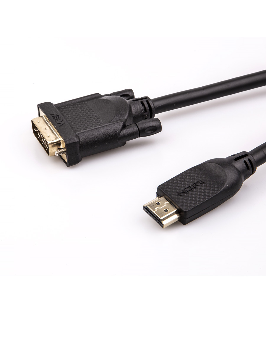 Кабель HDMI AM/DVI(24+1)M, 3м, CU, 1080P@60Hz, 2F, VCOM <CG484GD-3M> (1/40)