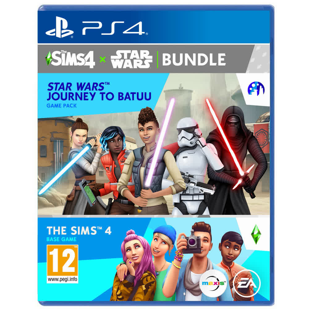 The Sims 4 + Star Wars: Journey to Batuu Bundle [PS4, русская версия]