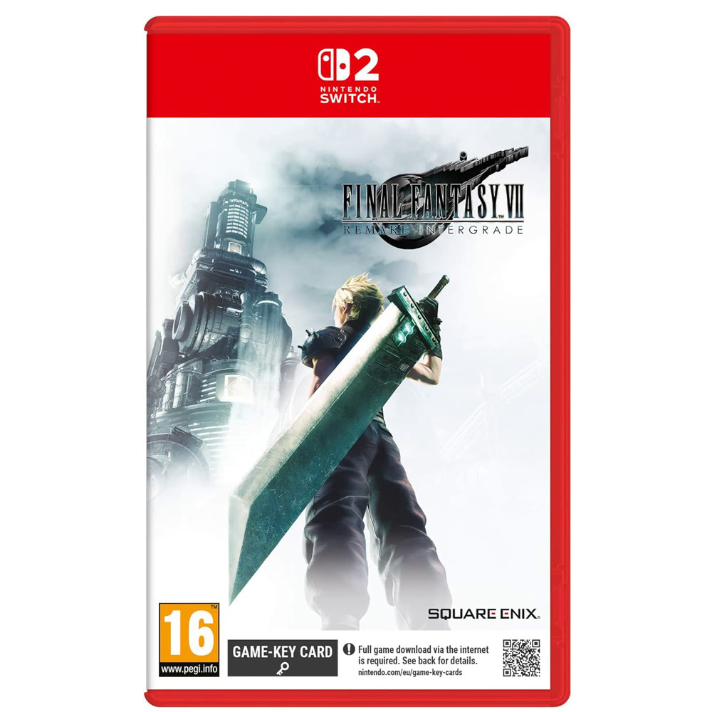 Final Fantasy VII Remake Intergrade (Game-Key Card) [Switch 2, английская версия]