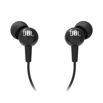 Проводные внутриканальные наушники JBL C 100 SI черные (1/60)