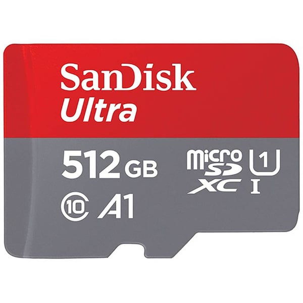 MicroSDXC  512GB  SanDisk Class 10 Ultra UHS-I A 1 (150 Mb/s) без адаптера