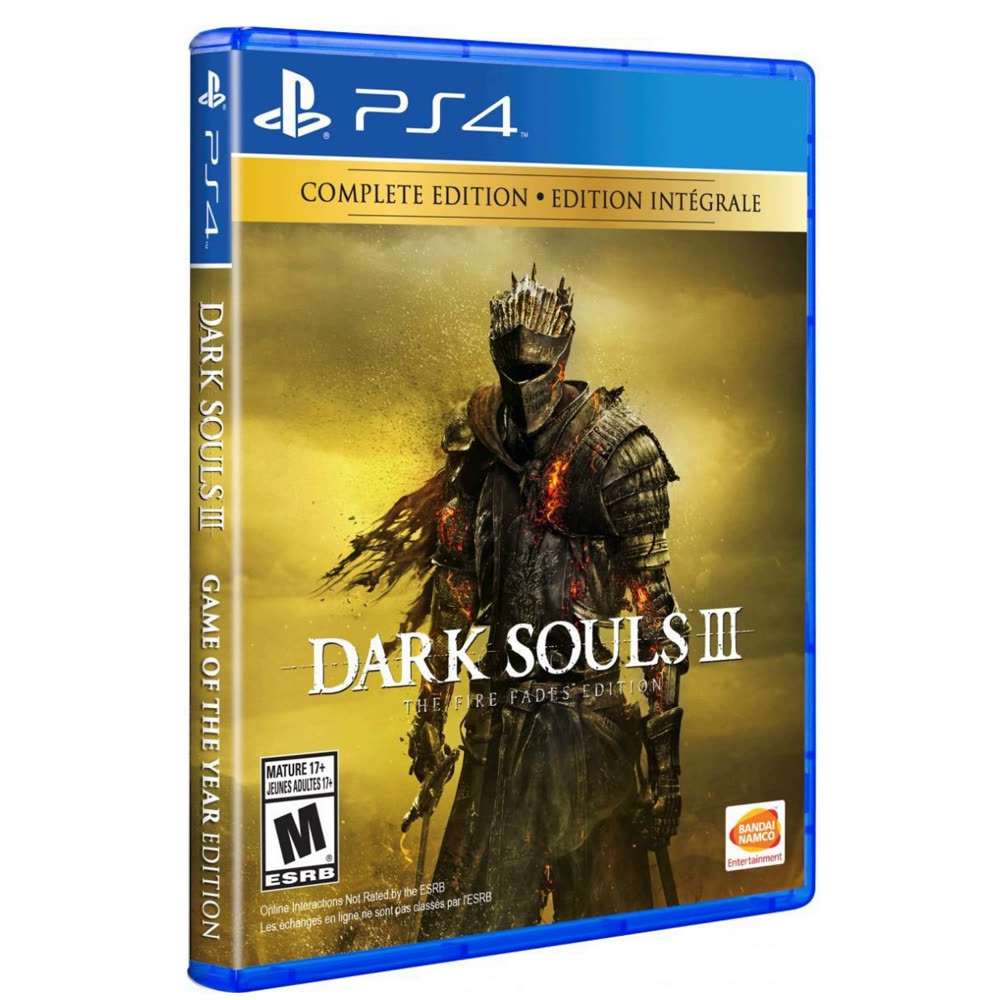 Dark Souls III. The Fire Fades Edition - Complete Edition [PS4, русские субтитры]