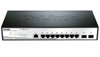 Коммутатор D-LINK DGS-1210-10/ME DGS-1210-10/ME/A1A 8G, порт 2/SFP, управляемый (1/5)