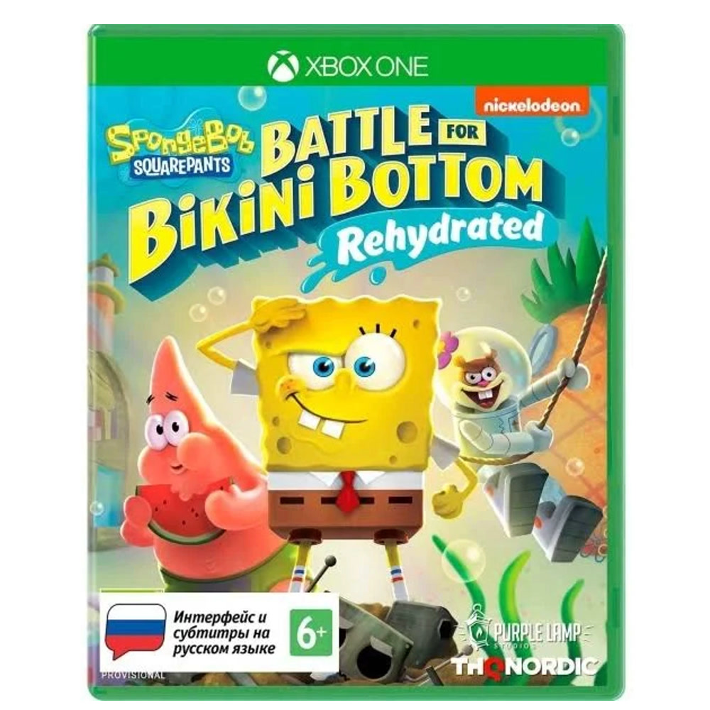 Spongebob SquarePants: Battle for Bikini Bottom - Rehydrated [Xbox One, русские субтитры]