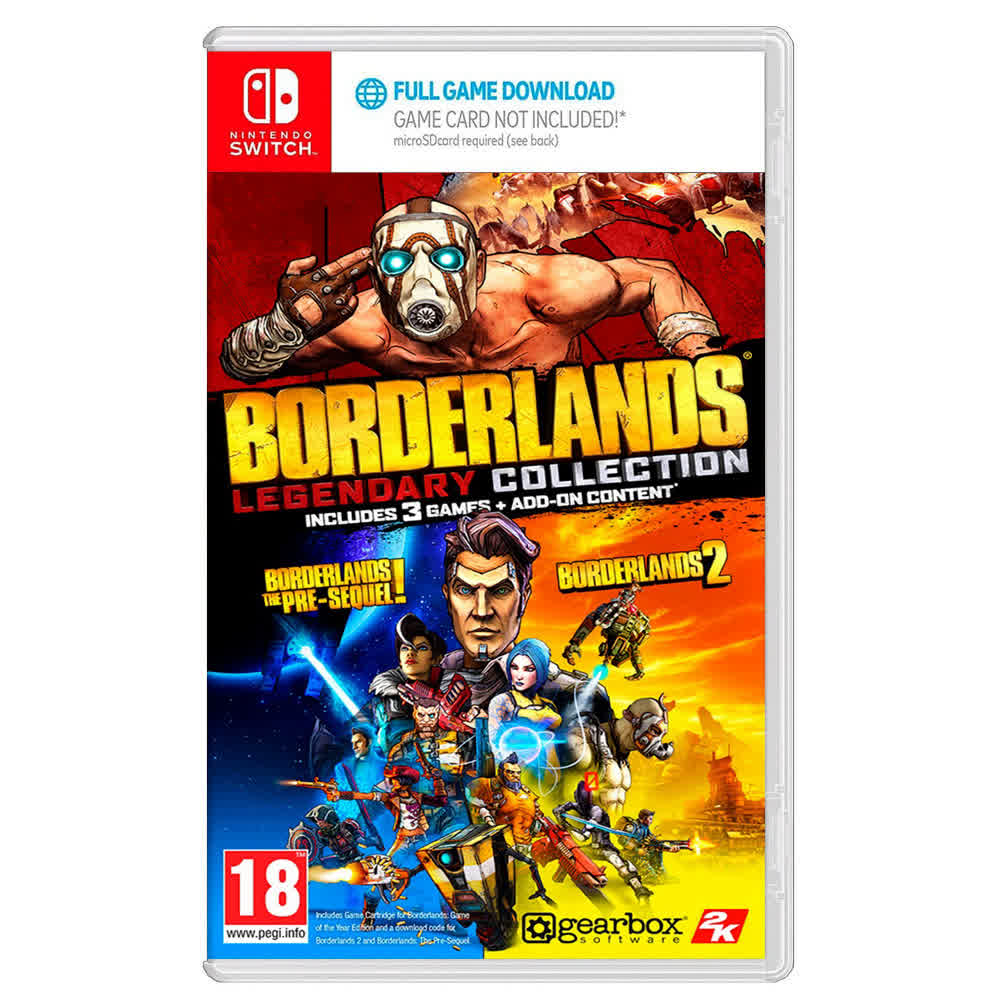 Borderlands Legendary Collection (Code in a Box) [Nintendo Switch, английская версия]
