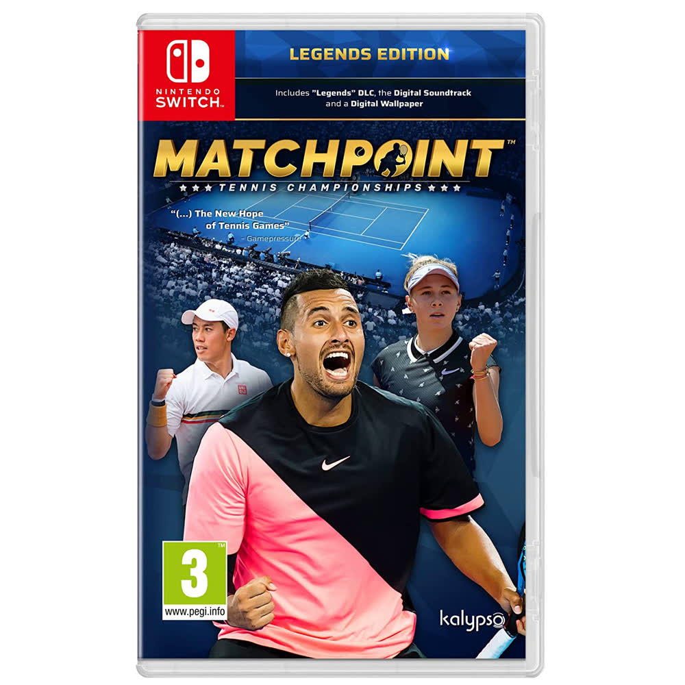 Matchpoint Tennis Championships: Legends Edition [Nintendo Switch, английская версия]