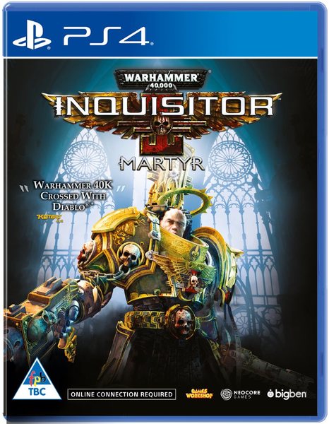 Warhammer 40,000: Inquisitor - Martyr [PS4, русская версия]