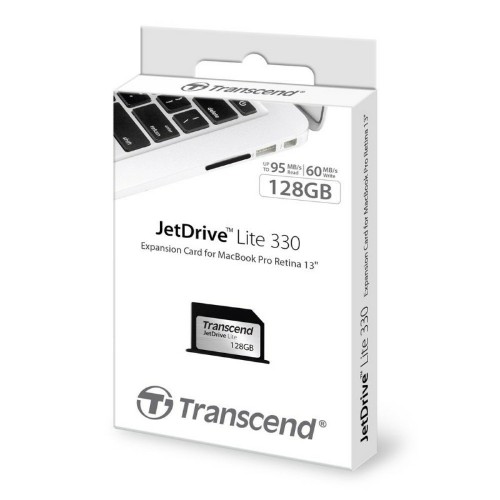Карта расширения памяти  128GB  Transcend JetDrive Lite 330 для Apple MacBook