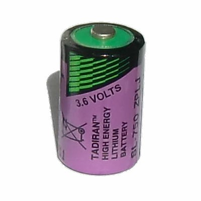 Элемент питания TADIRAN 14250 SL-750/S LITHIUM 3.6V 1/2AA (1/90)