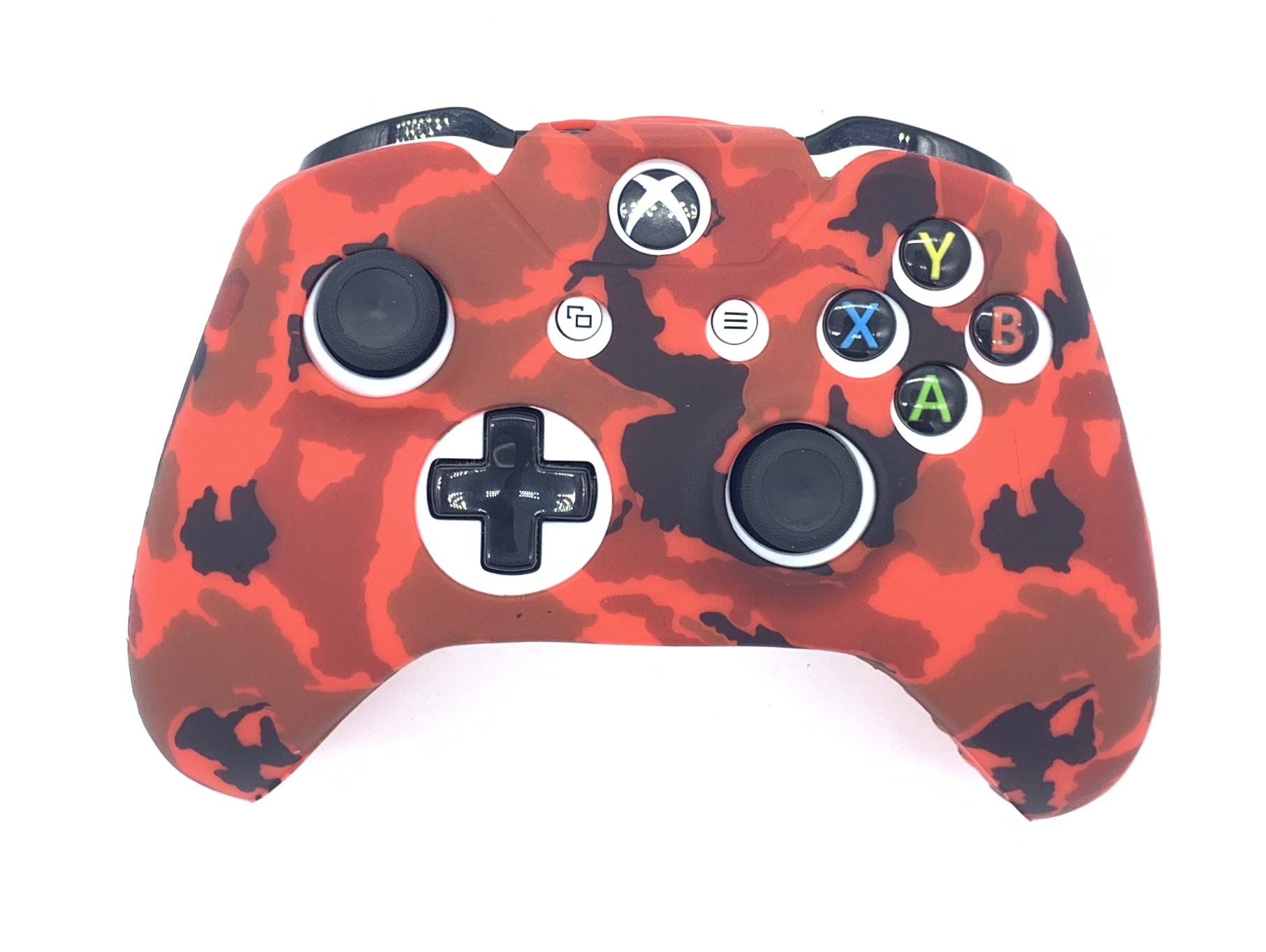 Чехол защитный XB One Silicon Case for Controller Camouflage Red