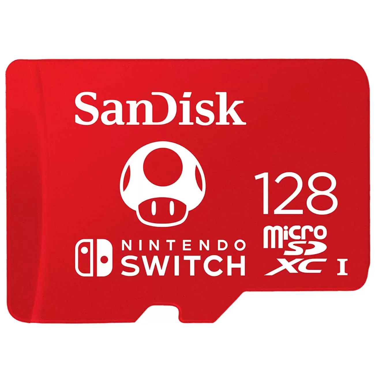 MicroSD  128GB  SanDisk Class 10 Nintendo Switch V30 A1 UHS-I U3 (100/90 Mb/s) без адаптера