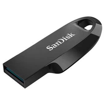 USB 3.2  256GB  SanDisk  Ultra Curve  чёрный