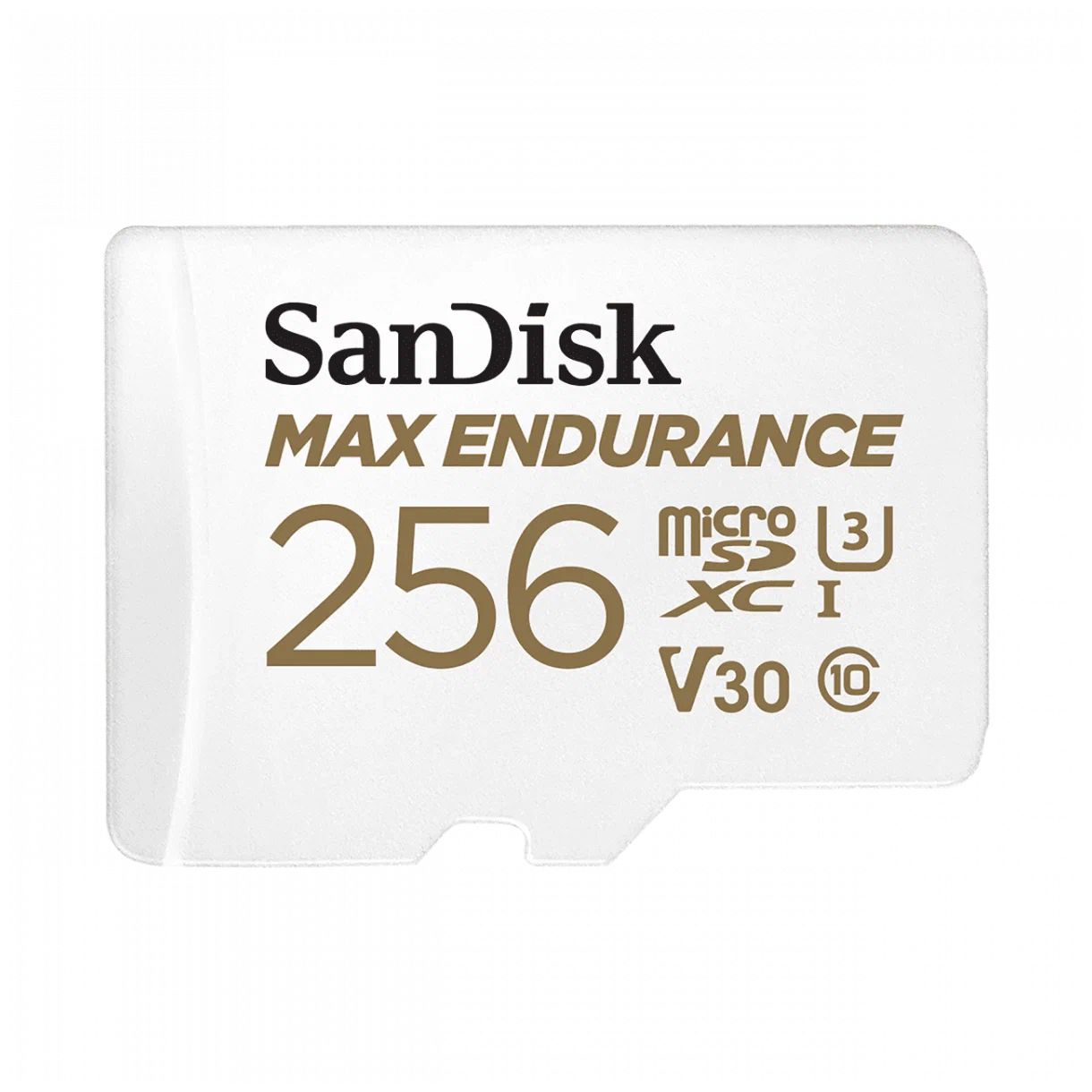 MicroSDXC  256GB  SanDisk Class 10 Max Endurance UHS-I V30 U3 (100 Mb/s) + SD адаптер