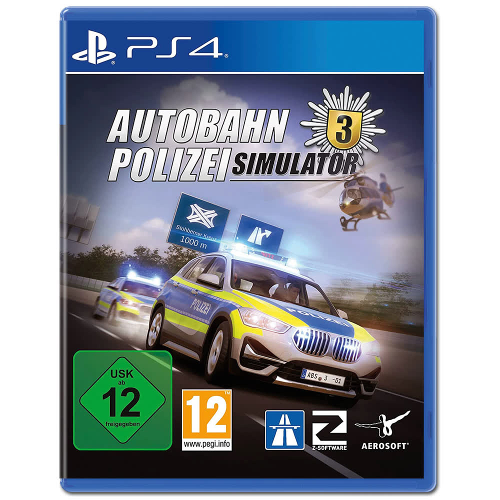Autobahn - Police Simulator 3  [PS4, русские субтитры]