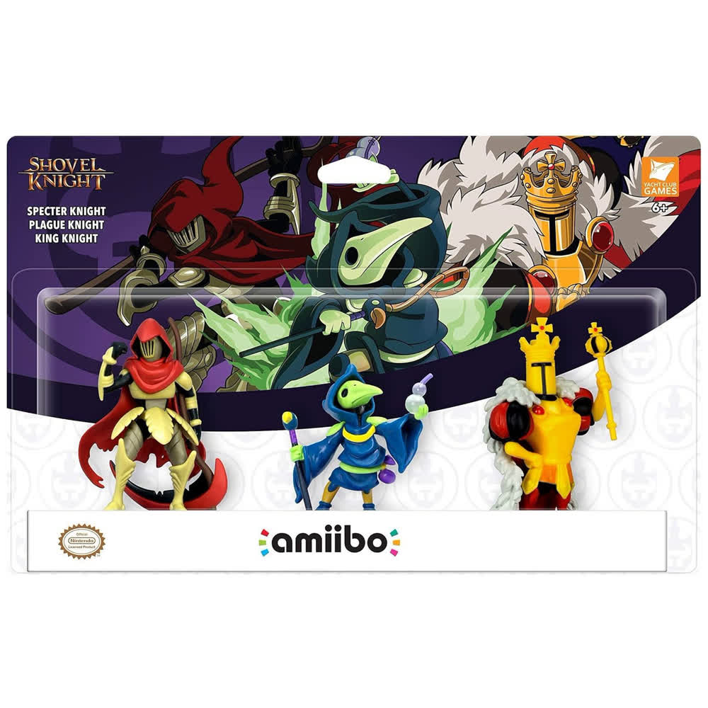 Shovel Knight Treasure Trove 3-Pack (Shovel Knight  коллекция) [Nintendo Amiibo Character]