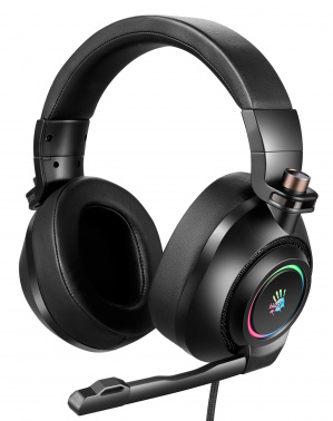 Игровая гарнитура A4TECH Bloody G580 черный 2м мониторные USB оголовье (G580 USB /BLACK) (1/10)