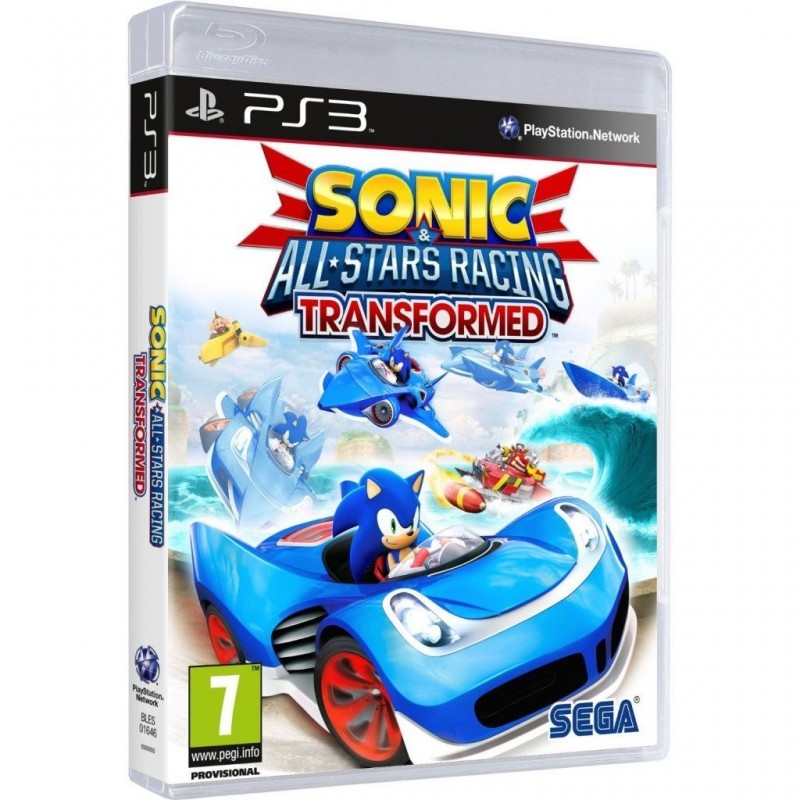 Sonic & All-Star Racing Transformed [PS3, английская версия]