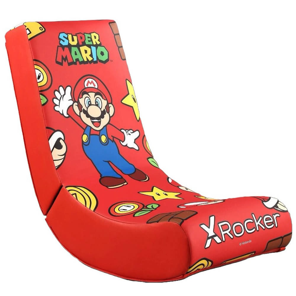 Игровое кресло X-Rocker Nintendo Video Rockers - Mario - Power Up Edition