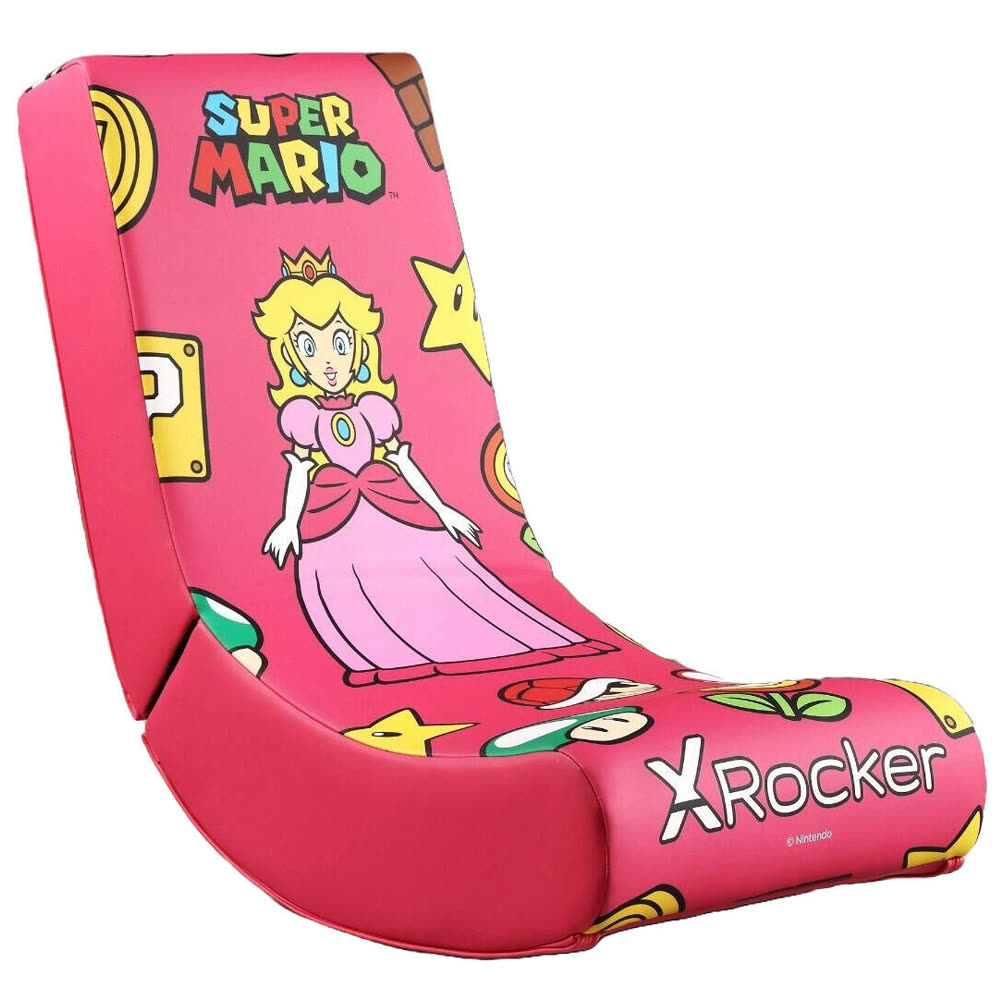 Игровое кресло X-Rocker Nintendo Video Rockers - Princess Peach - Power Up Edition