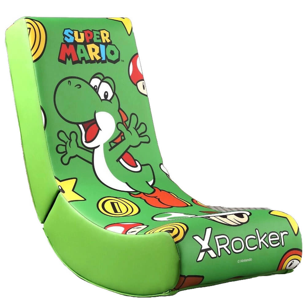 Игровое кресло X-Rocker Nintendo Video Rockers - Yoshi - Power Up Edition