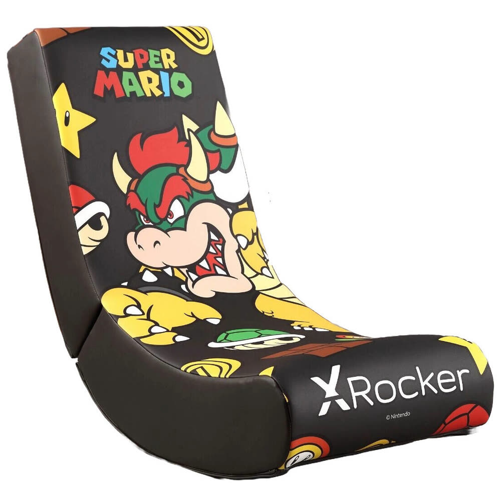 Игровое кресло X-Rocker Nintendo Video Rockers - Bowser - Power Up Edition