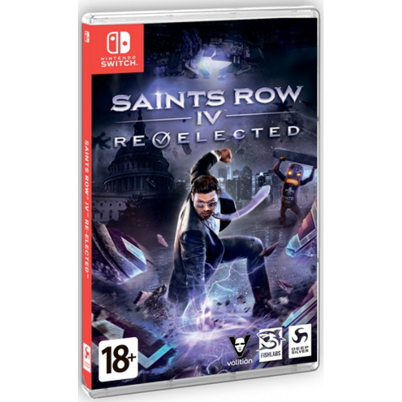 Saints Row IV Re-elected [Nintendo Switch, русские субтитры]