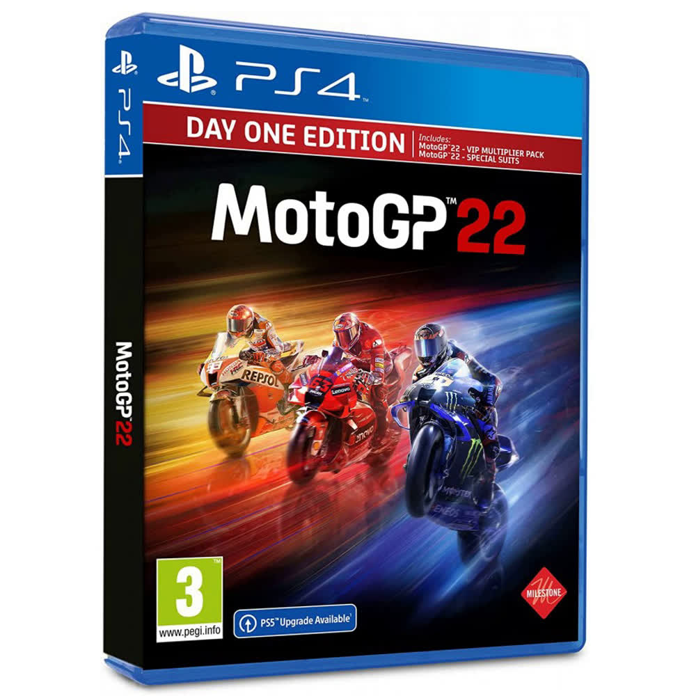 MotoGP 22 - Day One Edition [PS4, английская версия]