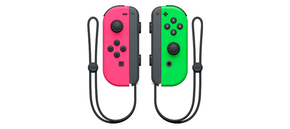 Джойстик N-Switch Joy-Con Neon Green/Neon Pink
