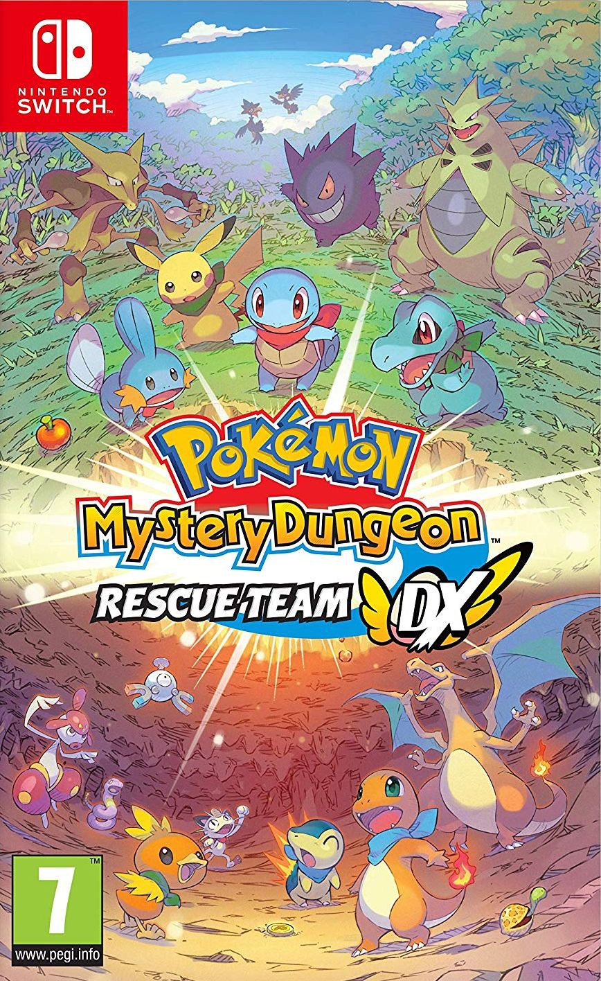 Pokémon Mystery Dungeon: Rescue Team DX [Nintendo Switch, английская версия]