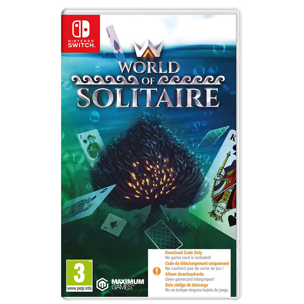 World of Solitare (Code in a Box) [Nintendo Switch, русская версия]