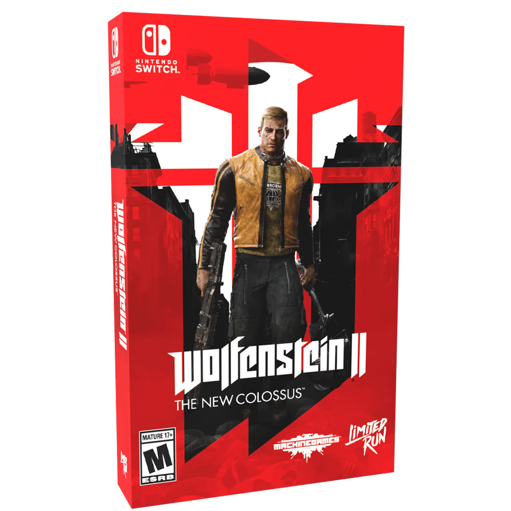 Wolfenstein II: The New Colossus - Steelbook Edition (Limited Run) [Nintendo Switch, русская версия]