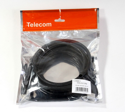 Кабель TELECOM HDMI (19M -19M) ver 2.0+3D/Ethernet ,3 м. (1/40)