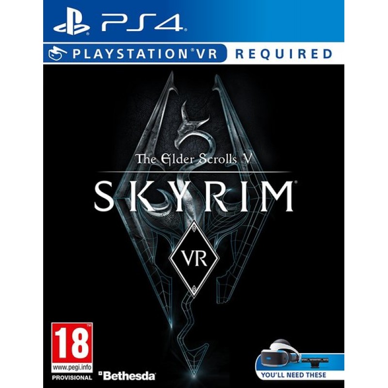 The Elder Scrolls V: Skyrim VR (только для PS VR) [PS4, английская версия]