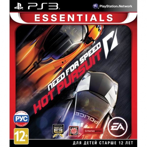 Need for Speed Hot Pursuit (Essentials) (R-1) [PS3, английская версия]