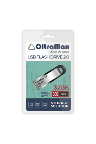 USB  32GB  OltraMax  300  чёрный