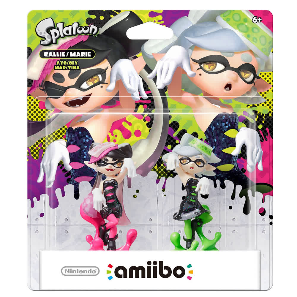 Squid Sisters Set - Callie and Marie (Splatoon коллекция) [Nintendo Amiibo Character]