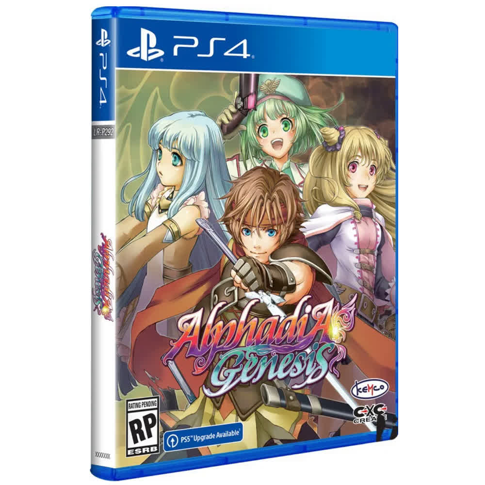 Alphadia Genesis (Limited Run) [PS4, английская версия]