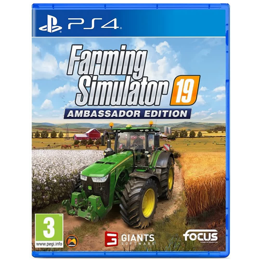 Farming Simulator 19 - Ambassador Edition [PS4, русские субтитры]