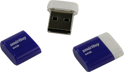 USB  64GB  Smart Buy  Lara  синий