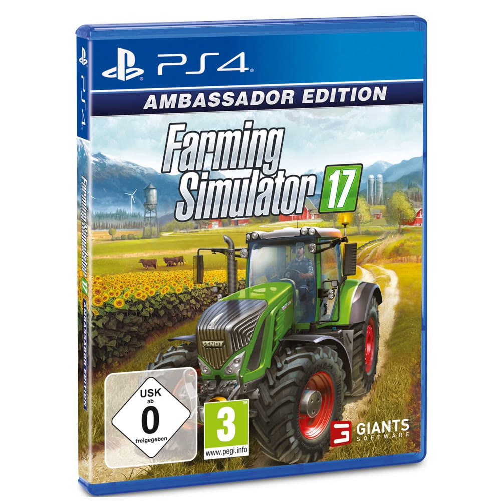 Farming Simulator 17 - Ambassador Edition [PS4, английская версия]