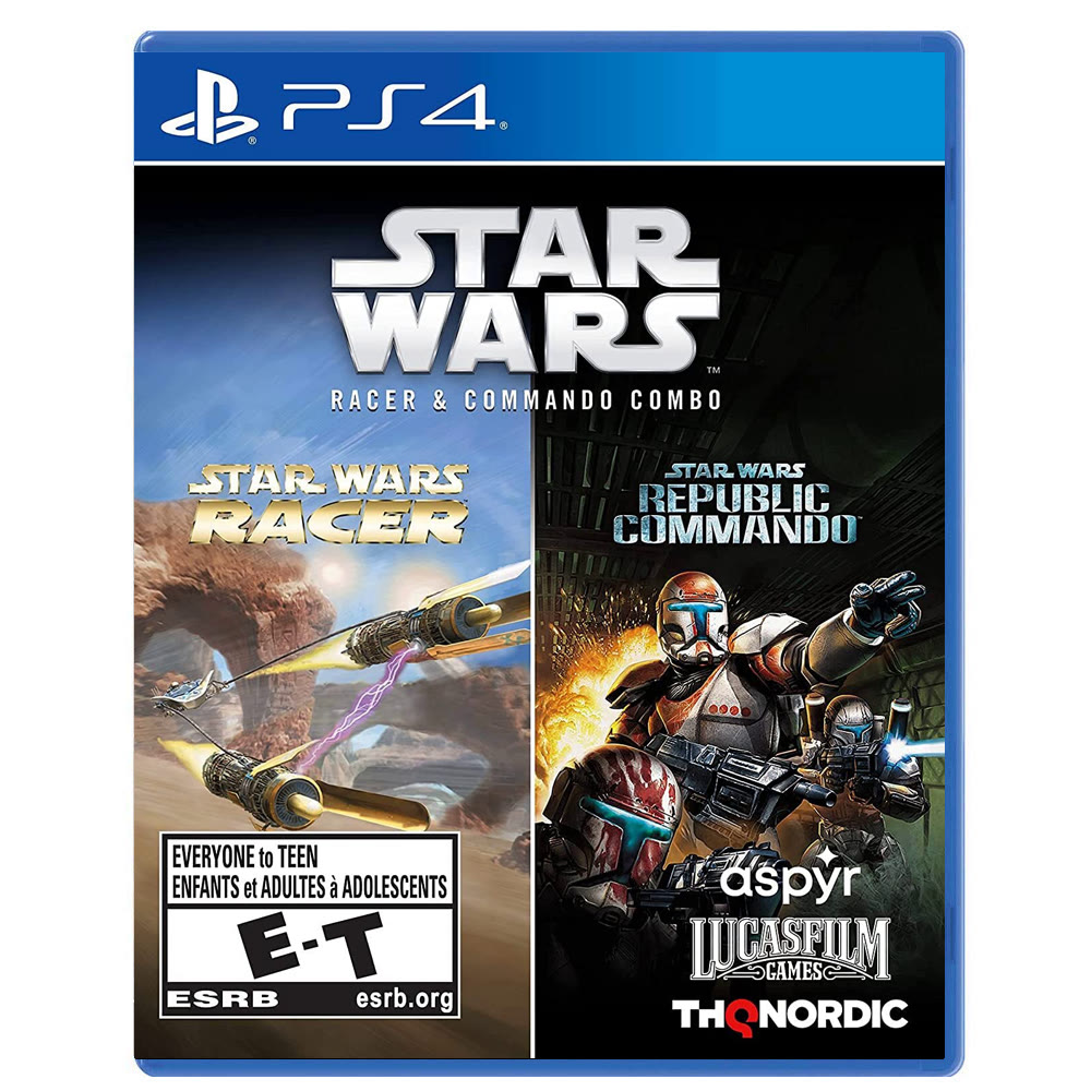 Star Wars Episode 1 Racer & Republic Commando Collection [PS4, английская версия]