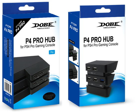 Разветвитель PS4 Pro USB HUB TP4-832 DOBE