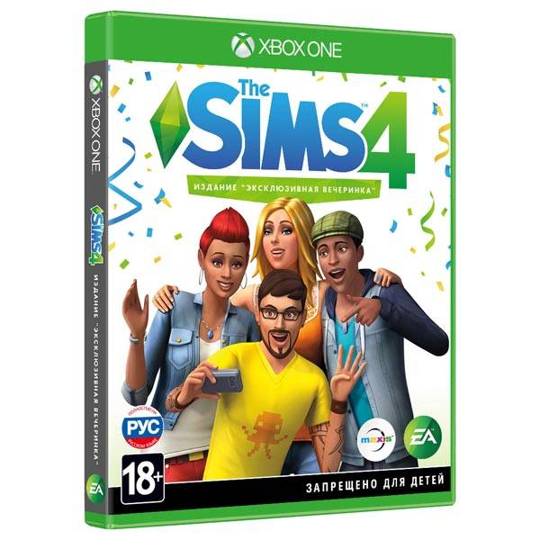 Sims 4 - Deluxe Party Edition [Xbox One, русская версия]