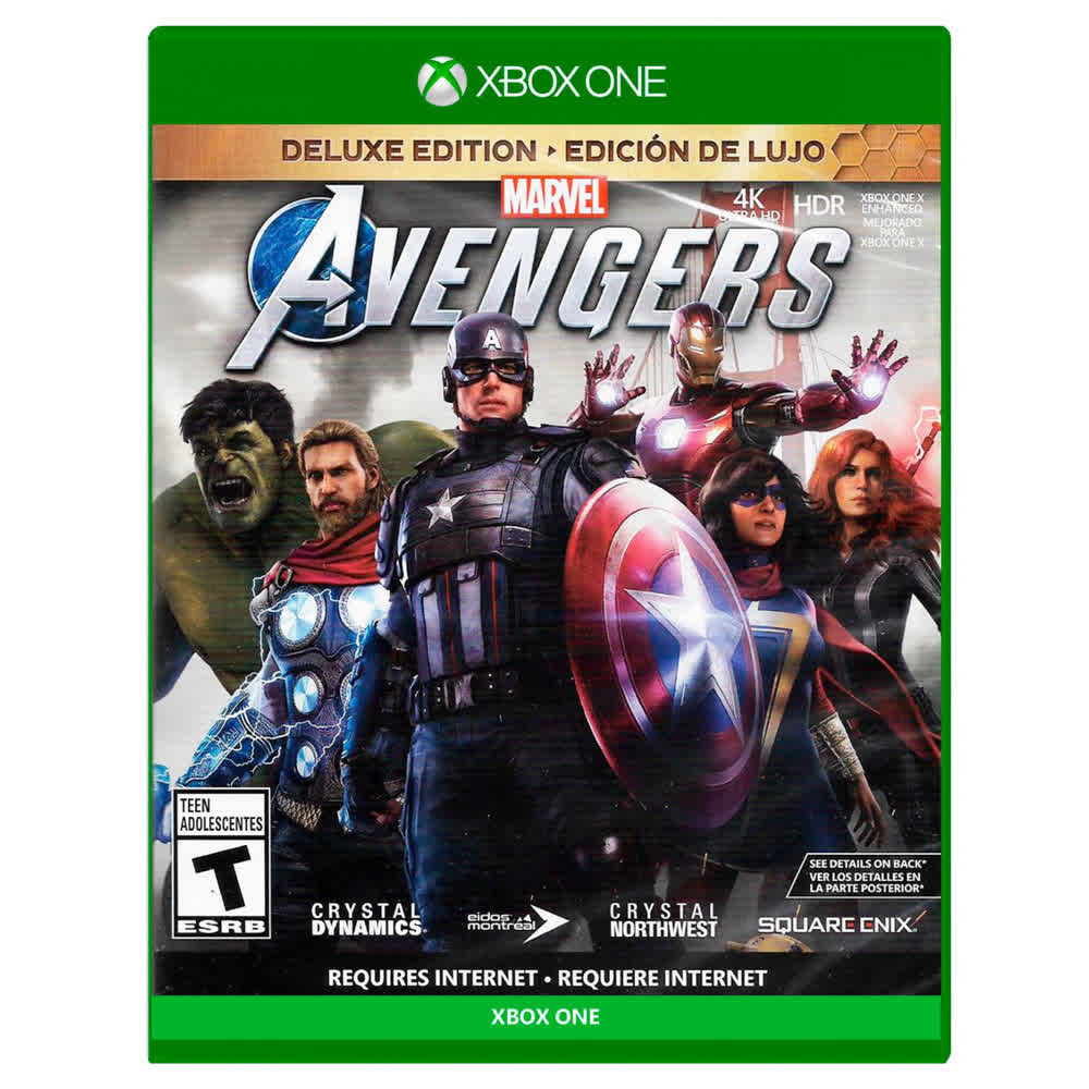 Marvel Avengers - Deluxe Edition [Xbox Series X - Xbox One, русская версия]